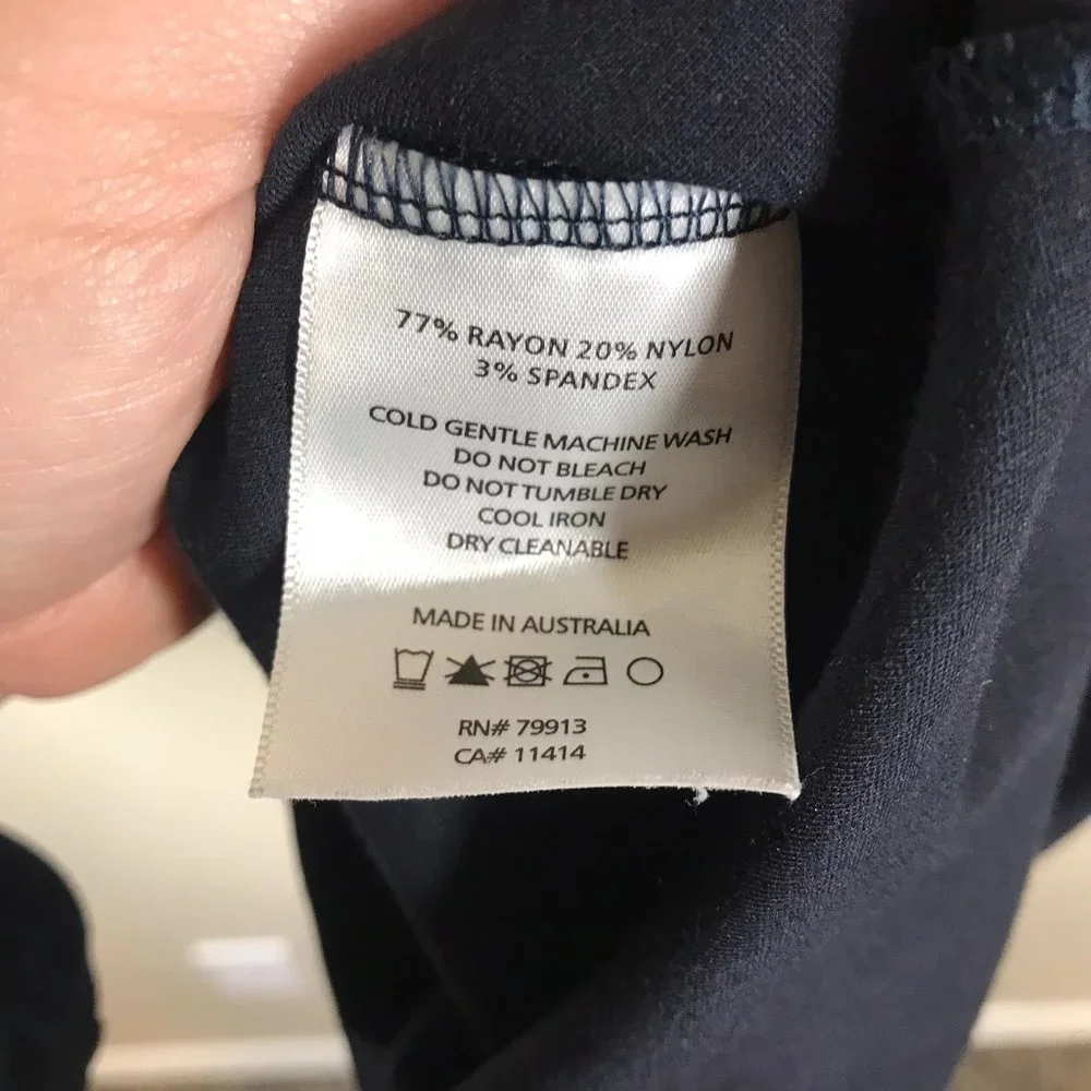 Soon Maternity Myra Black Ruffle Sleeve Maternity Dress - Picture 7 of 9